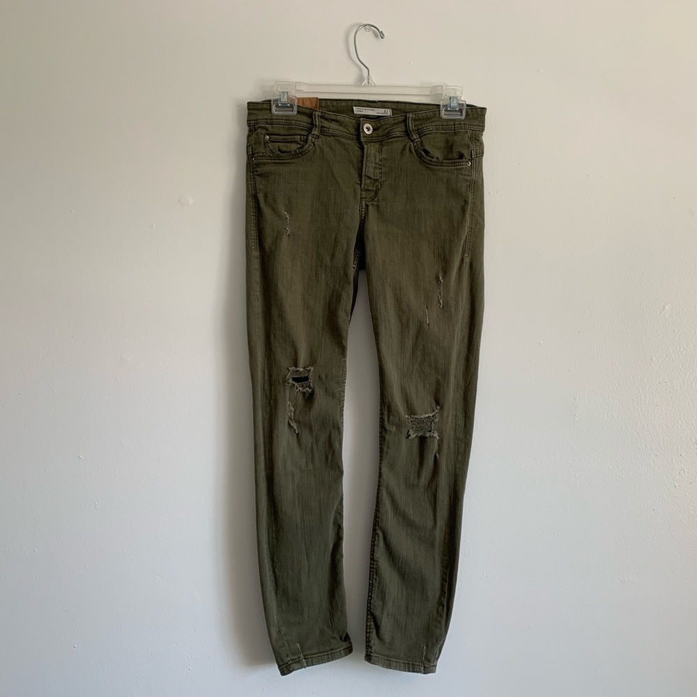 Skinny Military ZARA Pants